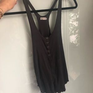 NWOT Free People Tank with Lace Bralette
